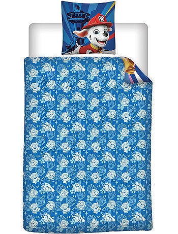 Copripiumino Paw Patrol 140x200cm + Federa 65x65cm – Chase Marshall Skye – Policotone – Licenza Uffi