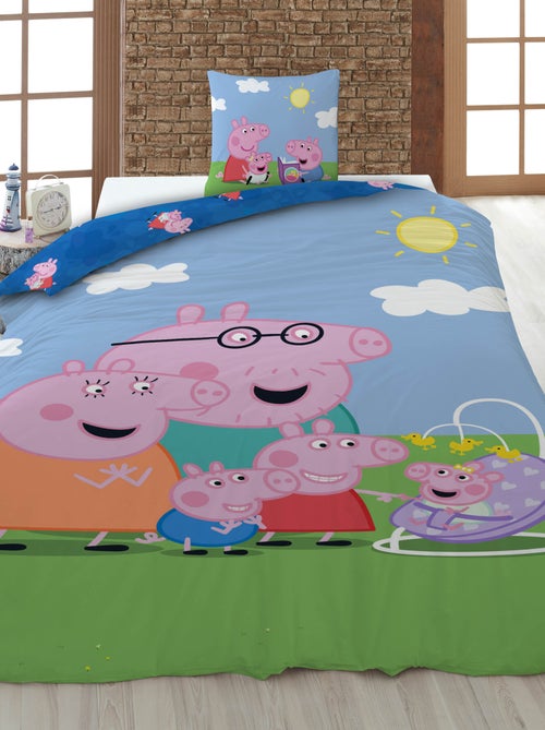 Copripiumino 'Peppa Pig' con federa 140x200cm - Kiabi
