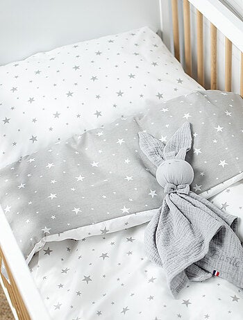 Copripiumino per neonato reversibile in cotone, stella | SEVIRA KIDS