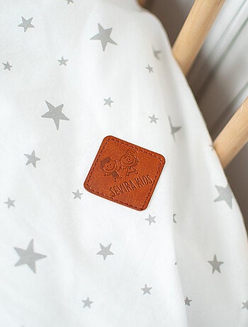 Copripiumino per neonato reversibile in cotone, stella | SEVIRA KIDS