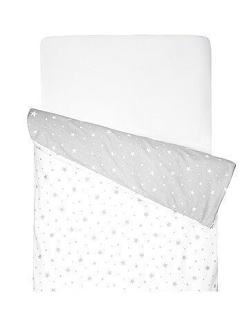Copripiumino per neonato reversibile in cotone, stella | sevira kids | sevira kids