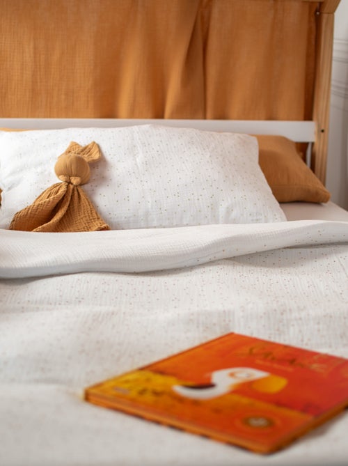 Copripiumino reversibile in garza di cotone per neonato | SEVIRA KIDS - Kiabi