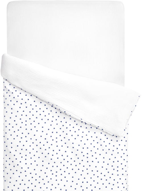 Copripiumino reversibile in garza di cotone per neonato | SEVIRA KIDS - Kiabi