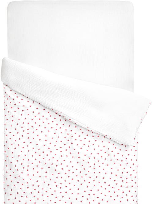 Copripiumino reversibile in garza di cotone per neonato | SEVIRA KIDS - Kiabi