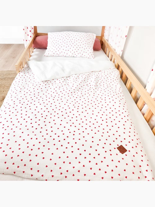 Copripiumino reversibile in garza di cotone per neonato | SEVIRA KIDS - Kiabi