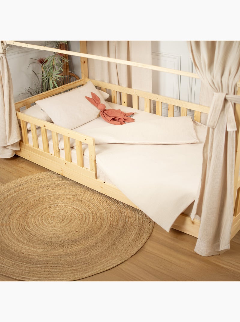 Copripiumino reversibile in garza di cotone per neonato | sevira kids | sevira kids Beige - Kiabi