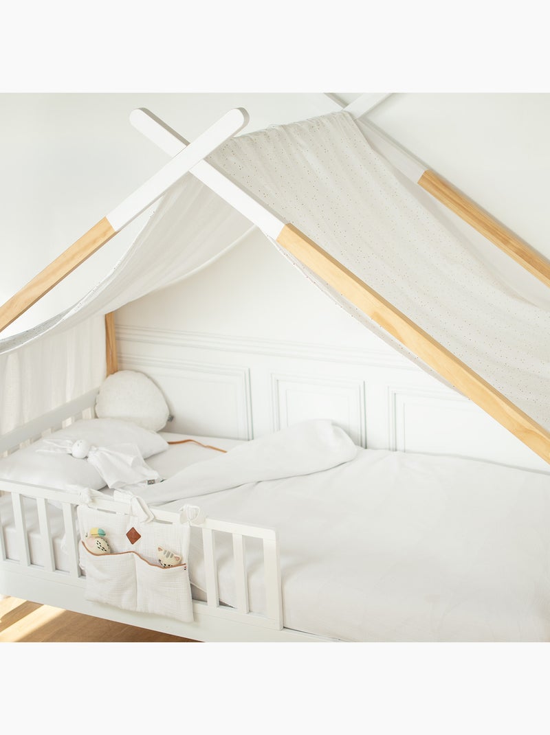 Copripiumino reversibile in garza di cotone per neonato | sevira kids | sevira kids Bianco - Kiabi