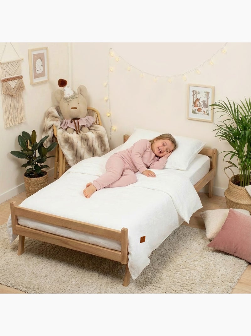 Copripiumino reversibile in garza di cotone per neonato | sevira kids | sevira kids Bianco - Kiabi