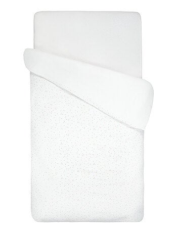 Copripiumino reversibile in garza di cotone per neonato | sevira kids | sevira kids