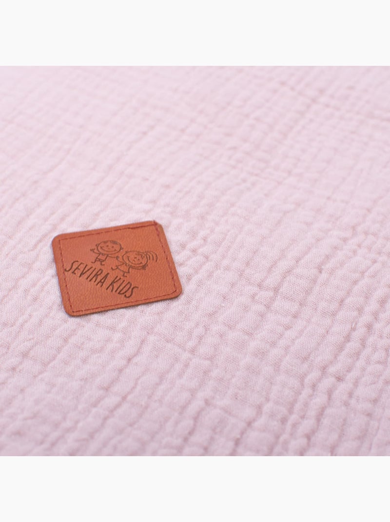 Copripiumino reversibile in garza di cotone per neonato | sevira kids | sevira kids Rosa - Kiabi