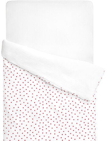 Copripiumino reversibile in garza di cotone per neonato | sevira kids | sevira kids