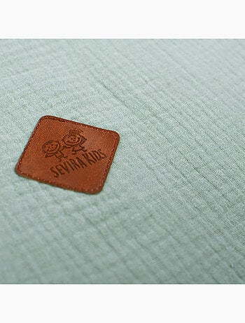 Copripiumino reversibile in garza di cotone per neonato | sevira kids | sevira kids
