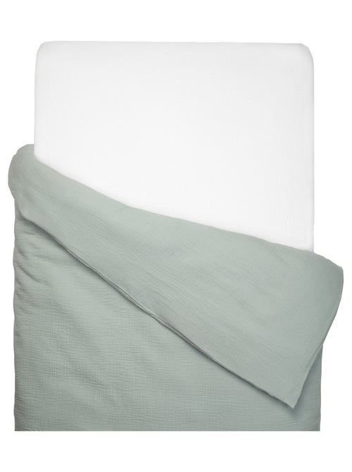 Copripiumino reversibile in garza di cotone per neonato | sevira kids | sevira kids - Kiabi Copripiumino reversibile in garza di cotone per neonato | sevira kids | sevira kids - Kiabi