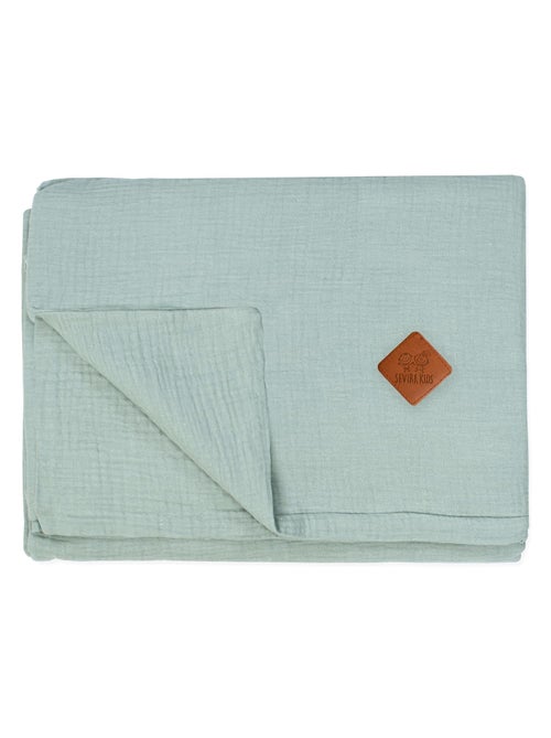 Copripiumino reversibile in garza di cotone per neonato | sevira kids | sevira kids - Kiabi Copripiumino reversibile in garza di cotone per neonato | sevira kids | sevira kids - Kiabi