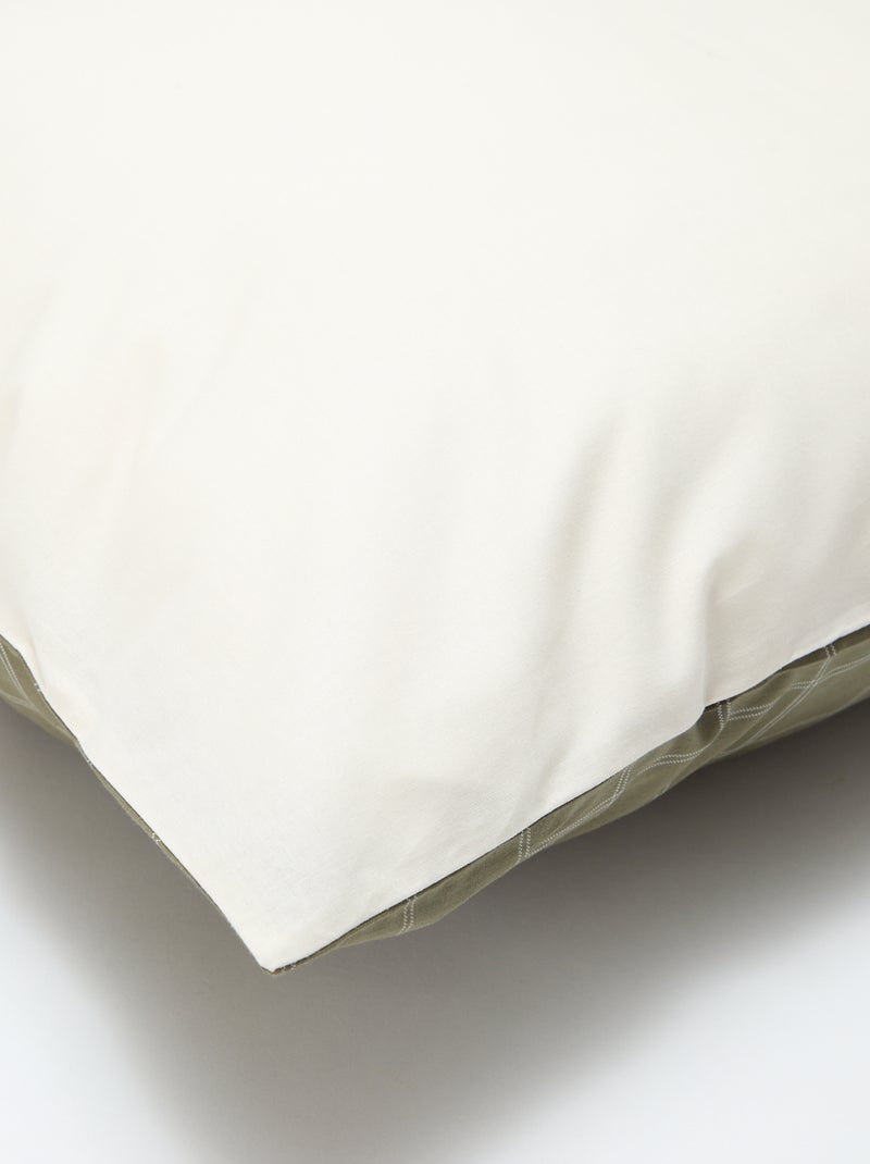 Copripiumino singolo 140x200 Kaki - Kiabi