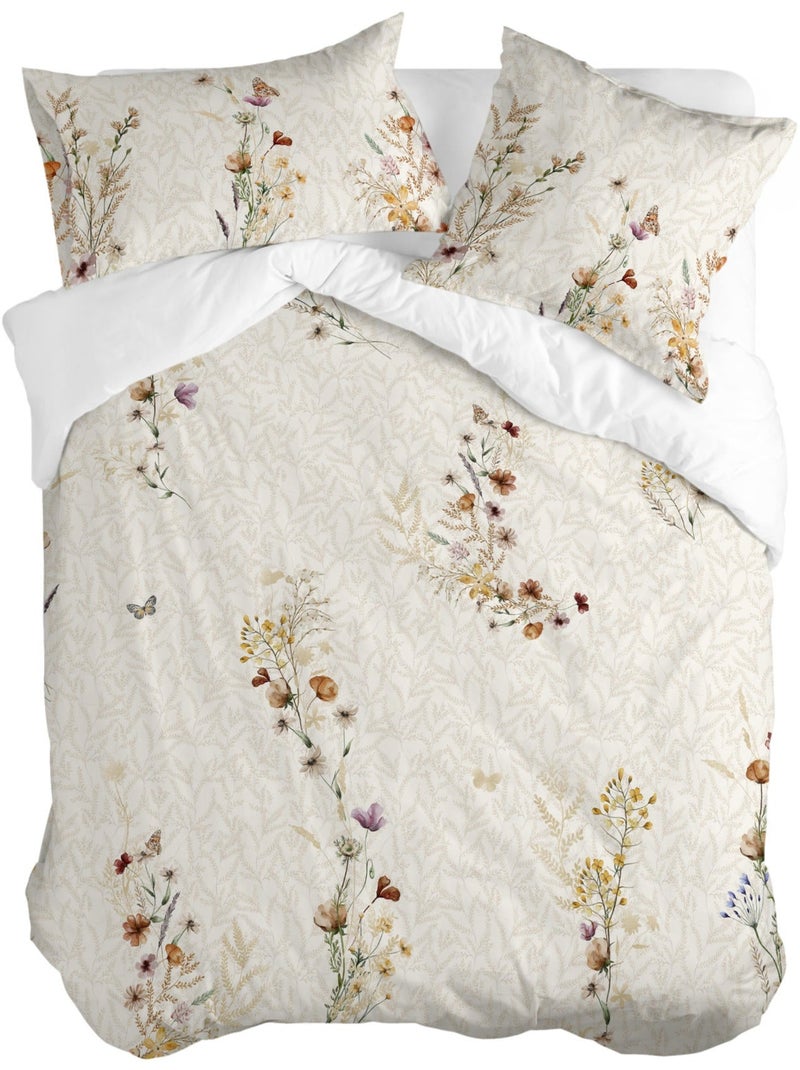 Copripiumino Wild flowers "Happyfriday" Multicolore - Kiabi