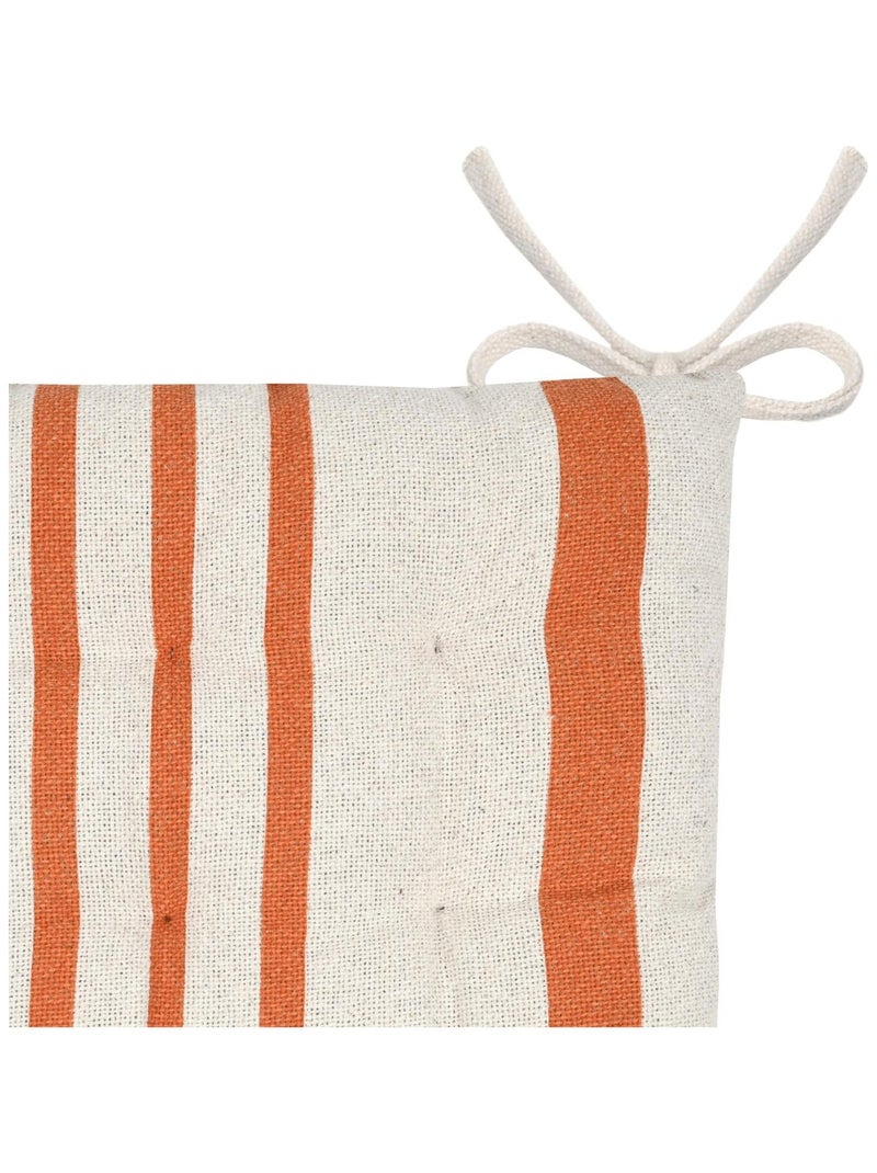 Coprisedia a righe Arancione - Kiabi
