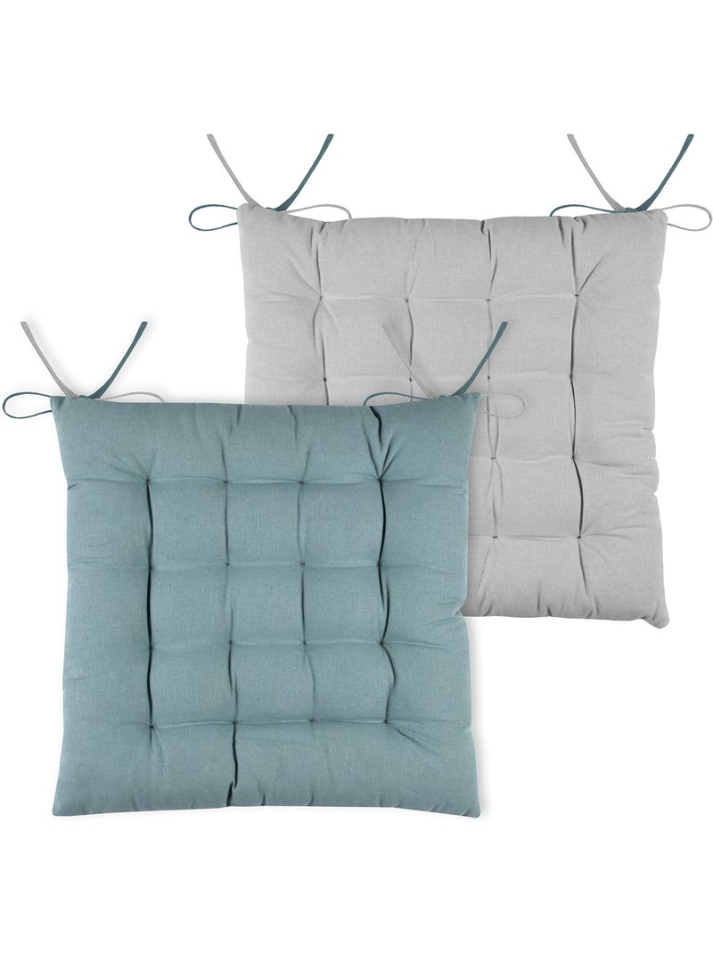 Coprisedia bicolore Blu - Kiabi