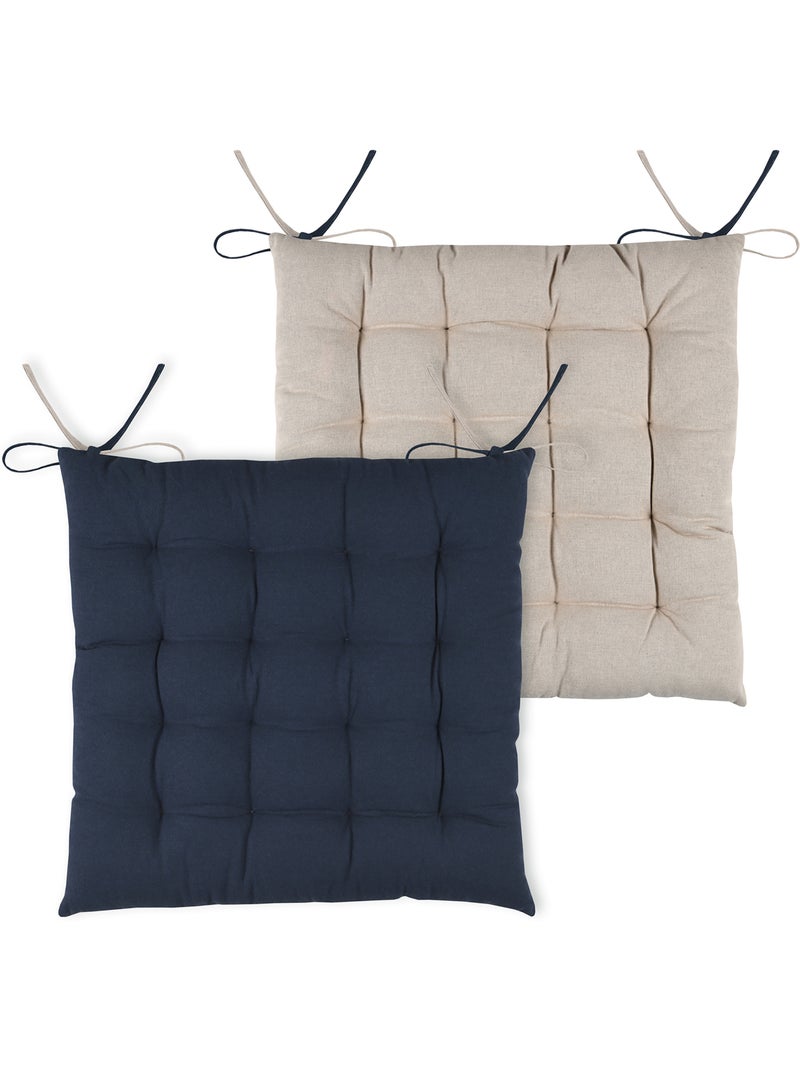 Coprisedia bicolore Blu marino - Kiabi