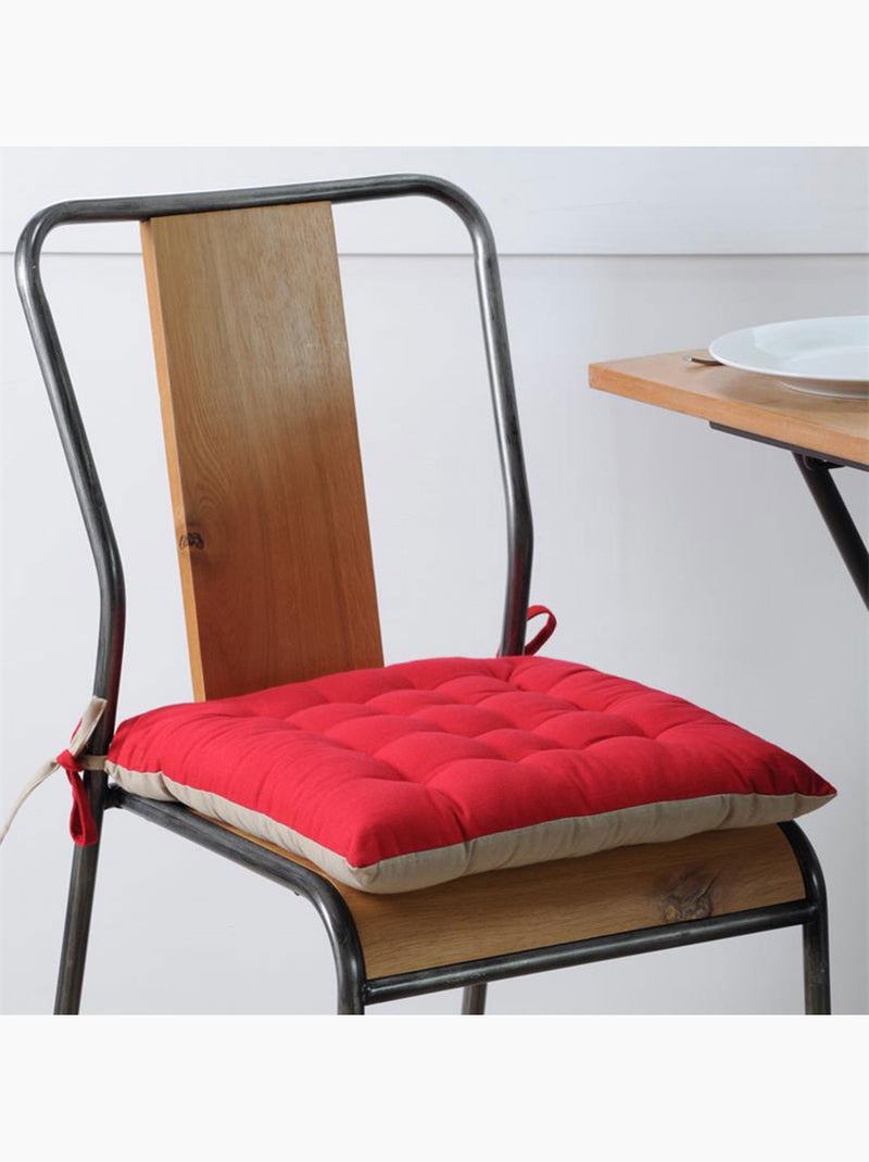 Coprisedia bicolore Rosso - Kiabi