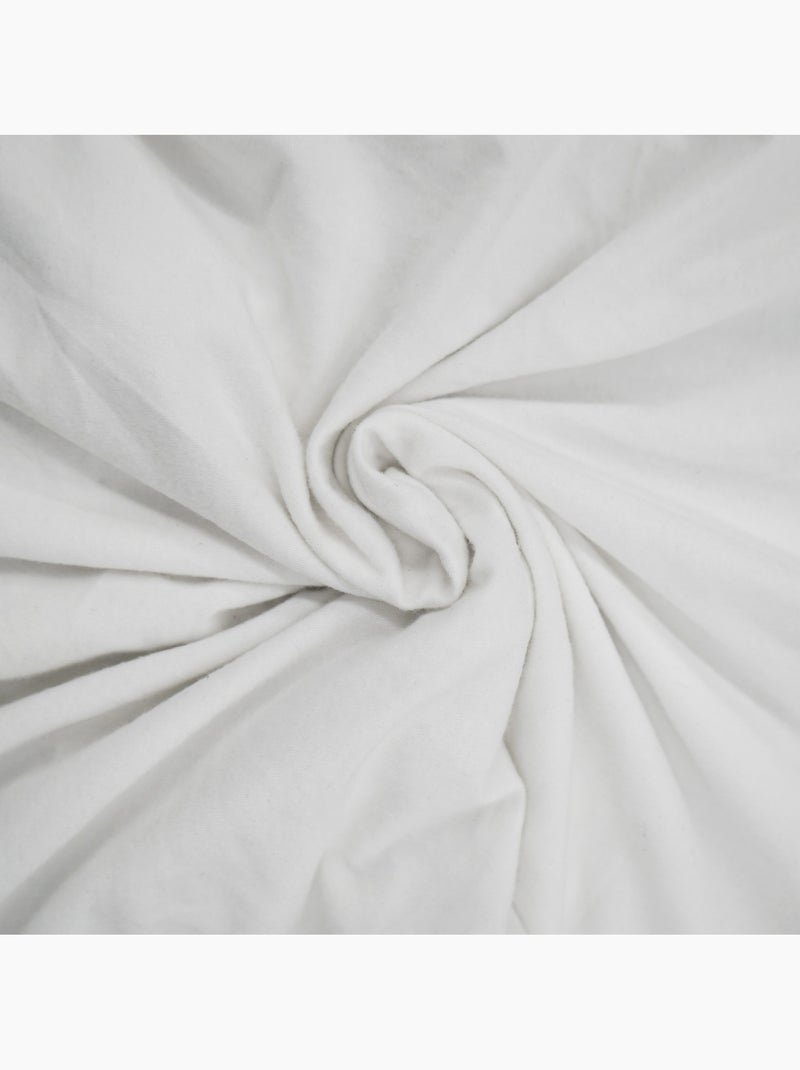 Coprisedia elasticizzato liscio per sedile da 40 a 50 cm Bianco - Kiabi