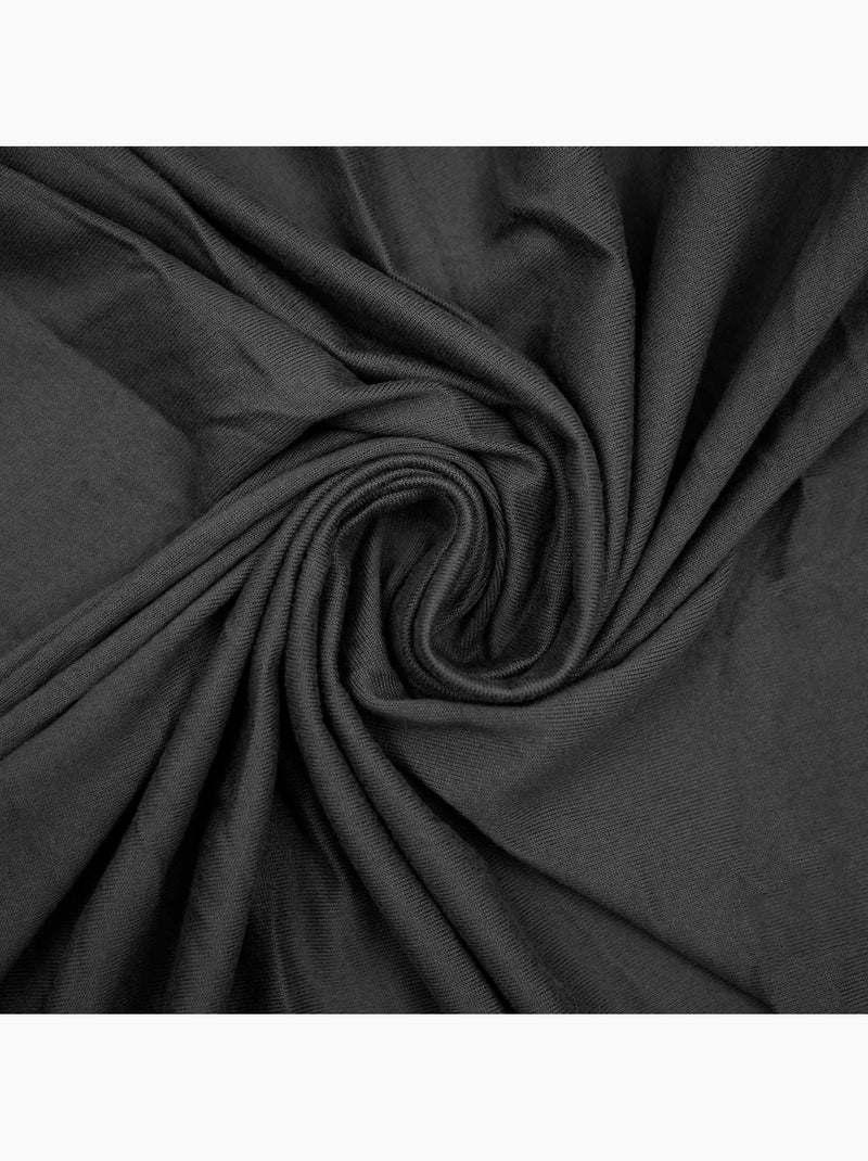 Coprisedia elasticizzato liscio per sedile da 40 a 50 cm Nero - Kiabi
