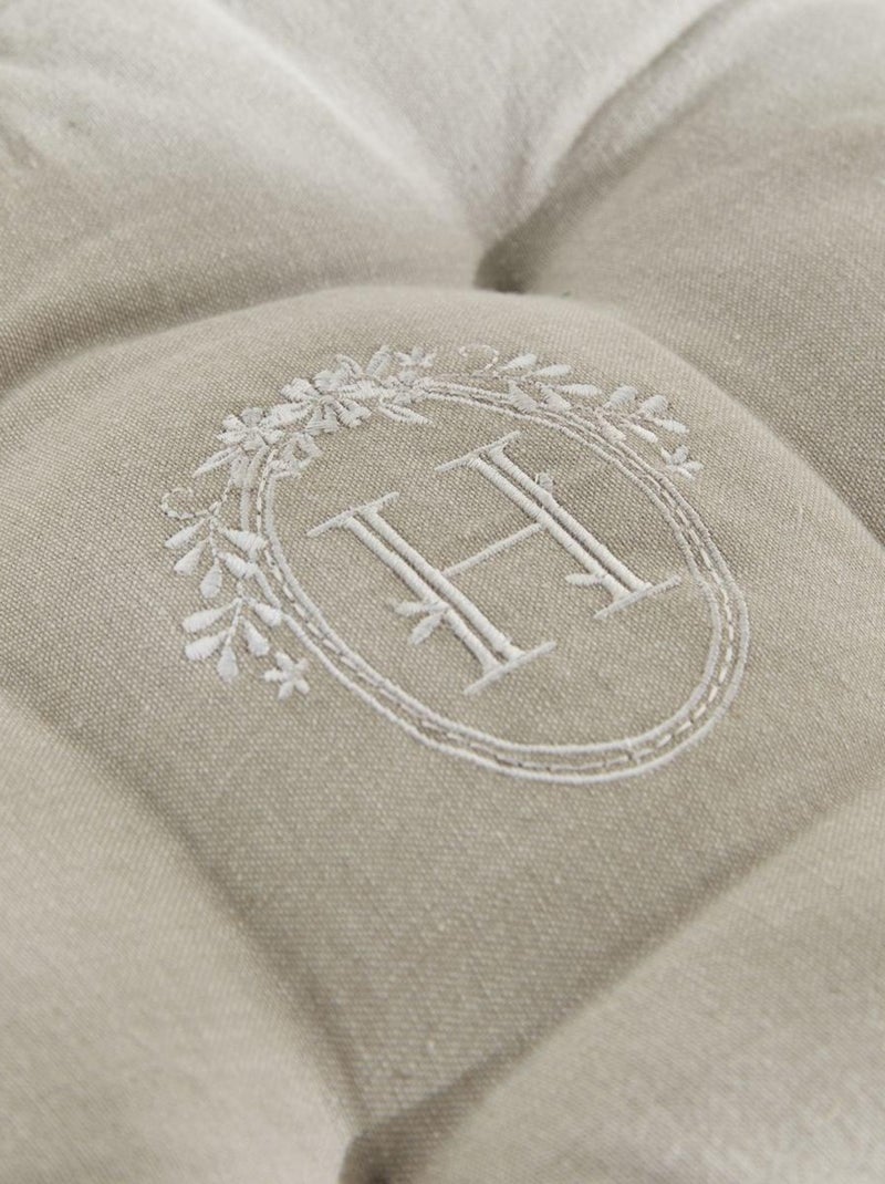Coprisedia Home Spirit con pizzo Beige - Kiabi