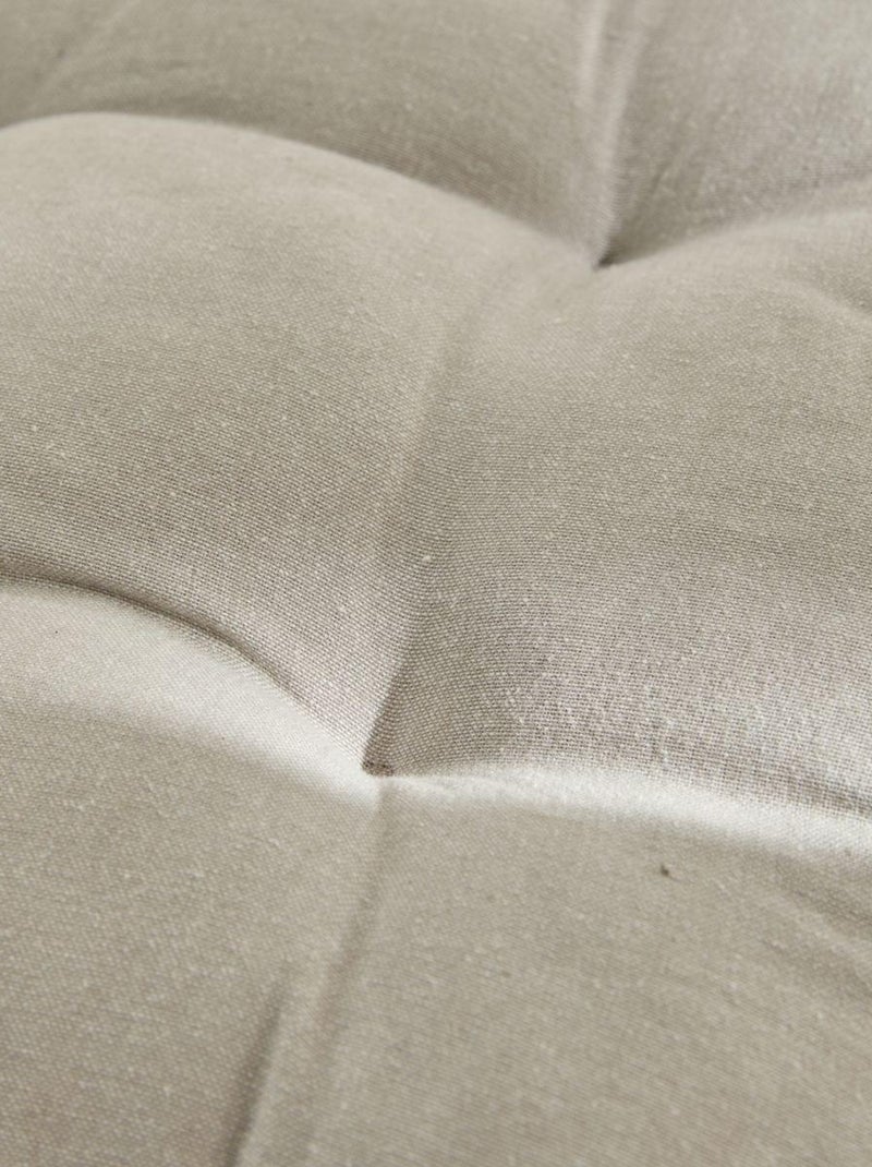 Coprisedia Home Spirit con pizzo Beige - Kiabi