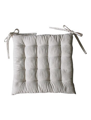 Coprisedia in cotone riciclato