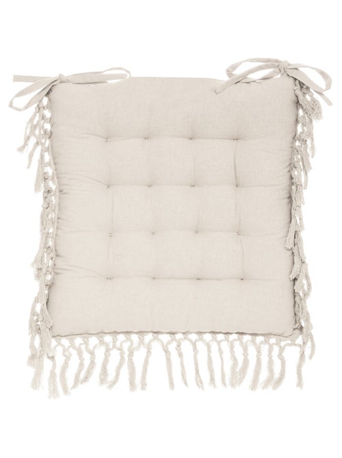 Coprisedia in macramè - Kiabi