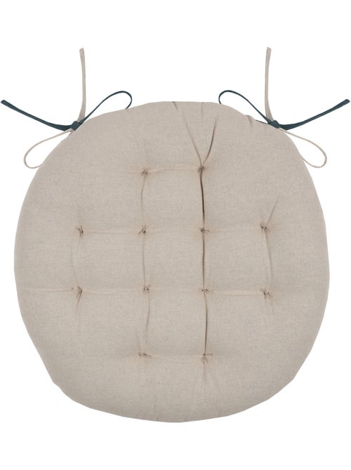 Coprisedia rotondo, bicolore - Kiabi