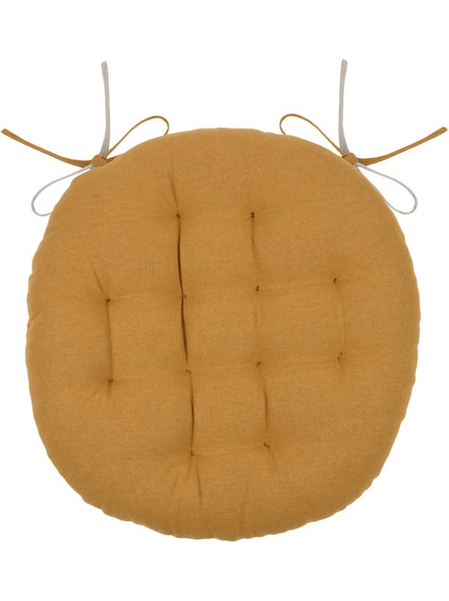 Coprisedia rotondo, bicolore - Kiabi