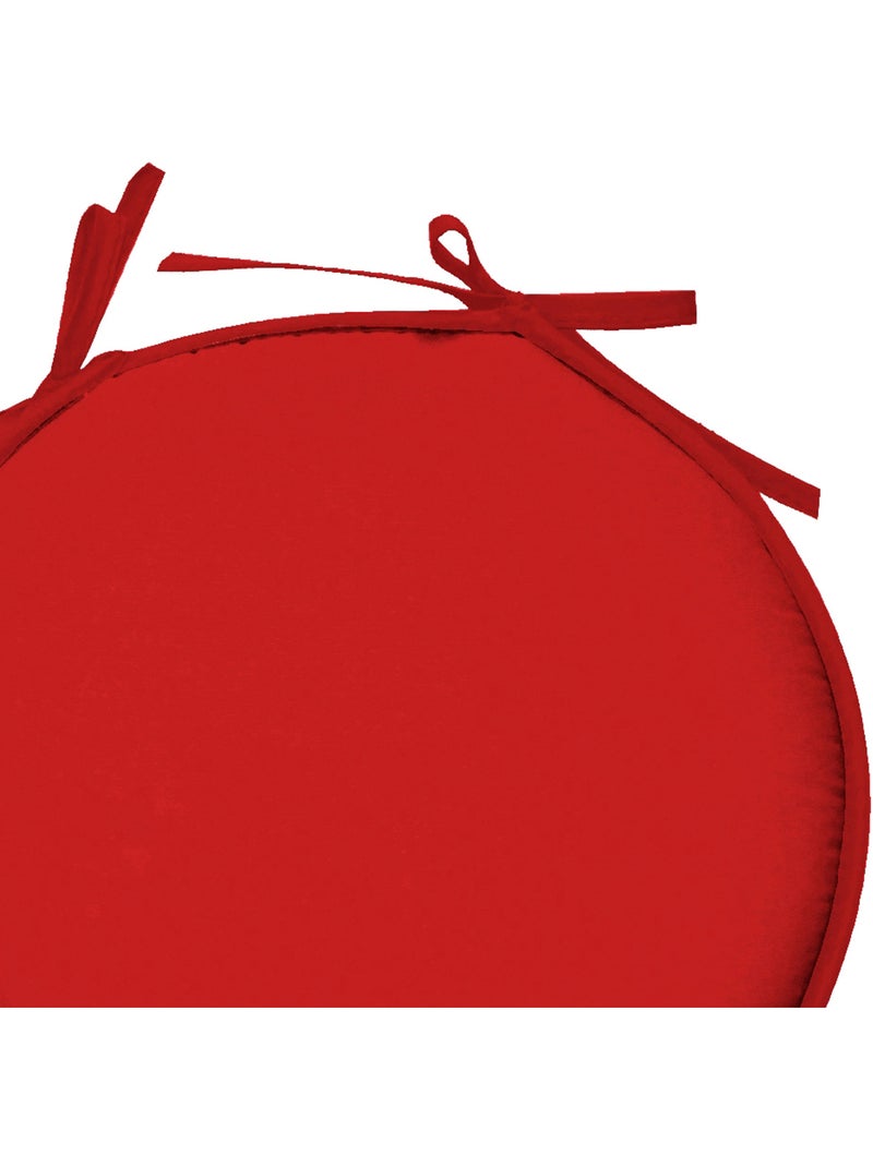 Coprisedia rotondo in diversi colori Rosso - Kiabi