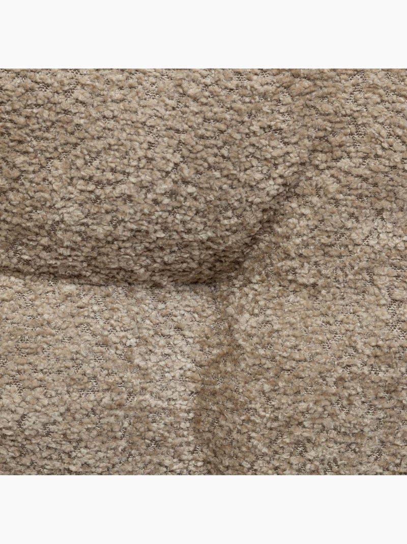 Coprisedia soana bouclette beige lino 38x38cm Verderame - Kiabi