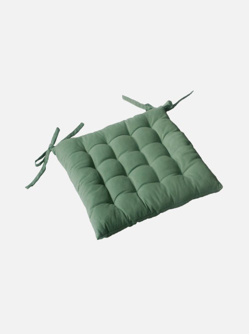 Coprisedia trapuntato in cotone e nodi 16ct - Kiabi