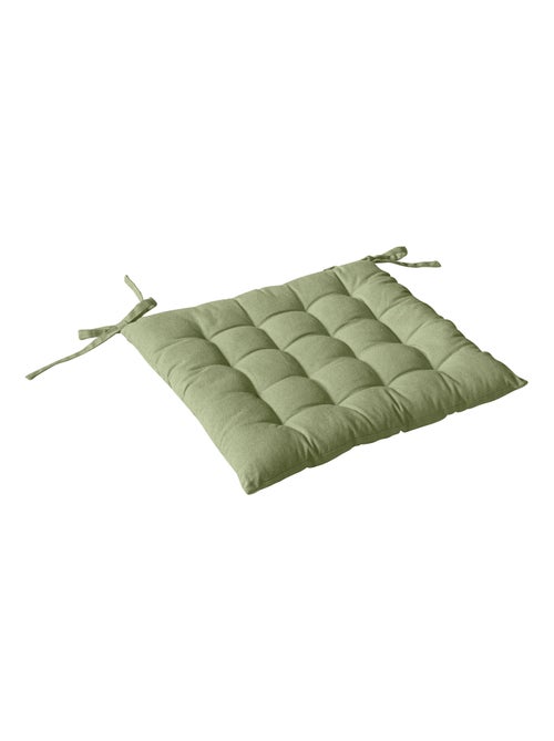 Coprisedia trapuntato in cotone e nodi 16ct - Kiabi