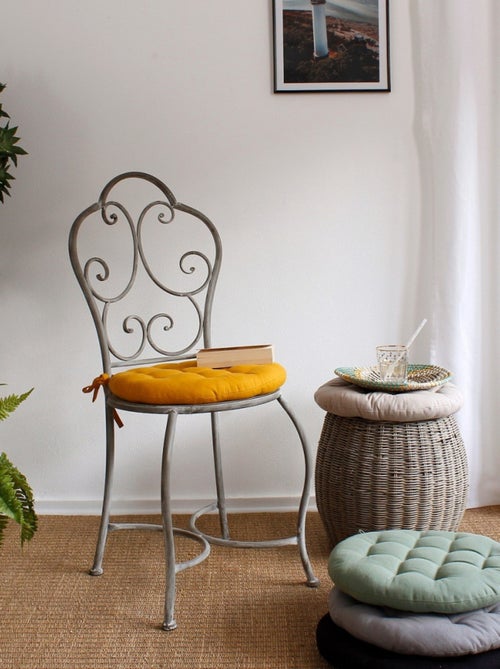 Coprisedia trapuntato rotondo - Kiabi