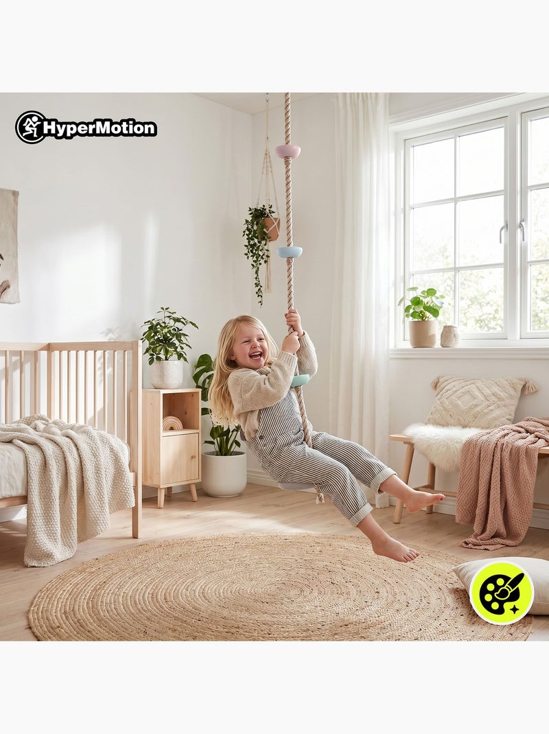Corda da arrampicata e altalena 2-in-1 – gioco da esterno per bambini dai 3 anni Beige - Kiabi