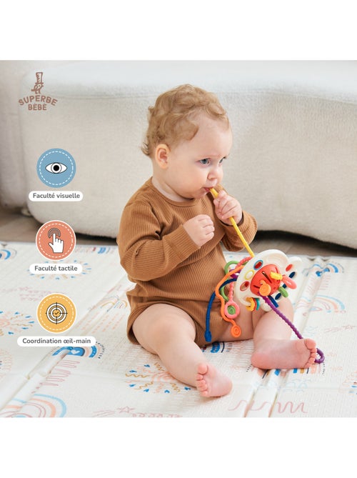 Cordoncini da tirare - Giocattolo educativo | SUPERBE BEBE - Kiabi Cordoncini da tirare - Giocattolo educativo | SUPERBE BEBE - Kiabi