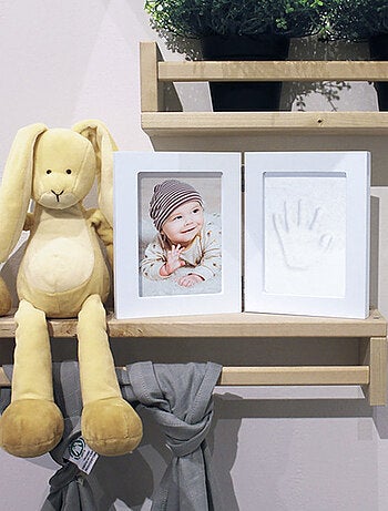 Cornice foto con impronta del neonato | Dooky