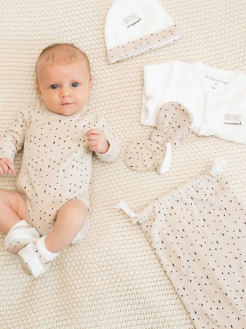 Corredino neonato 6 pezzi Beige - Kiabi