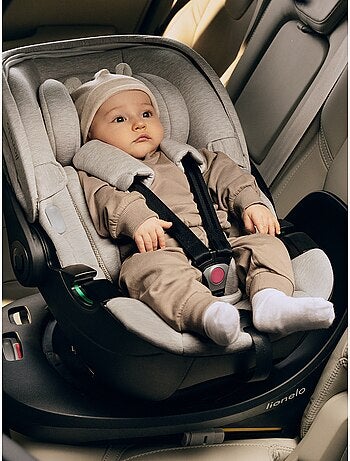 Cosi 360? ISOFIX LIONELO Moxie i-Size Set - Leggero - 40-87 cm - Tessuto di bamb? naturale