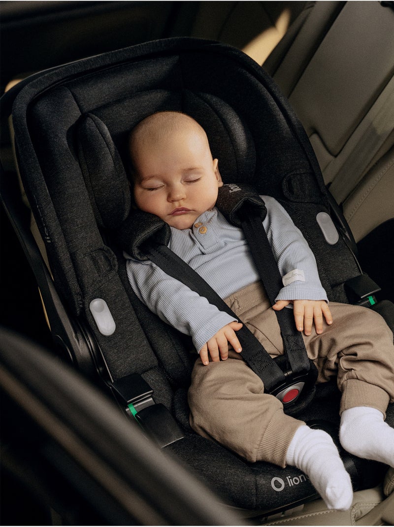 Cosi 360? ISOFIX LIONELO Moxie i-Size Set - Leggero - 40-87 cm - Tessuto di bamb? naturale Nero - Kiabi
