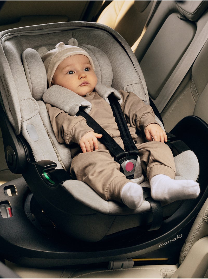 Cosi 360? ISOFIX LIONELO Moxie i-Size Set - Leggero - 40-87 cm - Tessuto di bamb? naturale Rosa - Kiabi