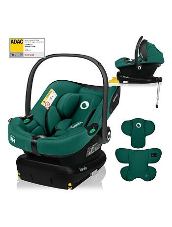 Seggiolino auto per neonati con base ISOFIX - LIONELO Astrid i-Size - Premio ADAC - Leggero - Seggio