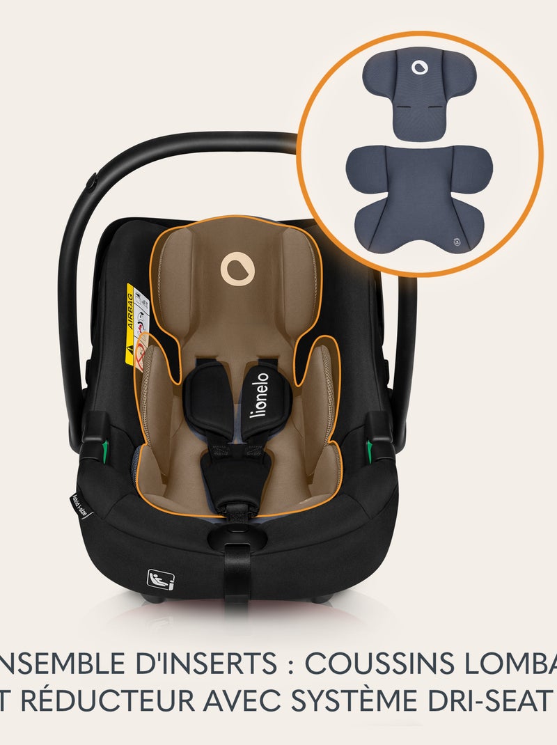 Cosi con base ISOFIX - LIONELO Astrid i-Size - Premio ADAC - Leggero - Seggiolino auto 40-87 cm Verde - Kiabi