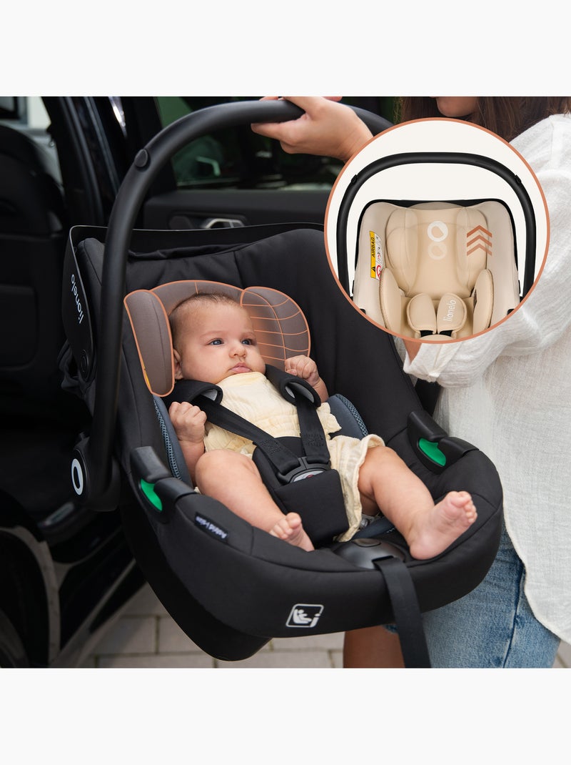 Cosi LIONELO Astrid i-Size - Premio ADAC - Leggero - Seggiolino auto 40-87 cm Beige/Nero - Kiabi