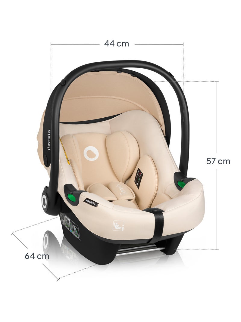 Cosi LIONELO Astrid i-Size - Premio ADAC - Leggero - Seggiolino auto 40-87 cm Beige/Nero - Kiabi