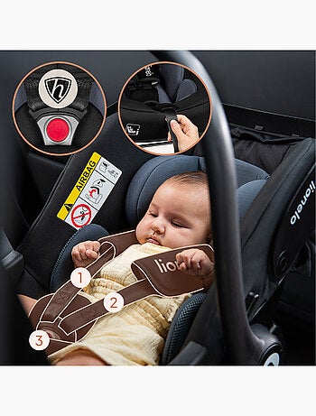 Cosi LIONELO Astrid i-Size - Premio ADAC - Leggero - Seggiolino auto 40-87 cm