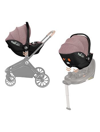 Cosi LIONELO Moxie i-Size - Tessuto di bamb? - Seggiolino auto 40-87 cm - Leggero - Gruppo 0+